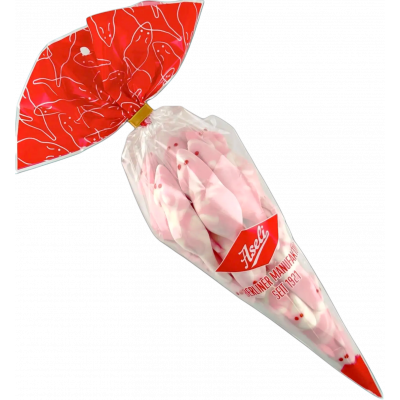 Erdbeer-Vanillemäuse-Spitztüte, 140g