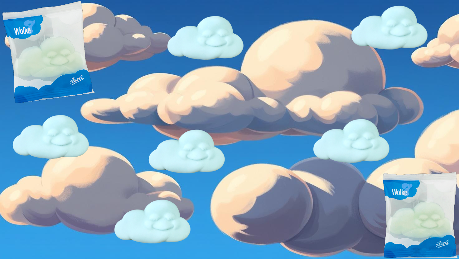 Wolke 7 Single mit individueller Kundenfolie